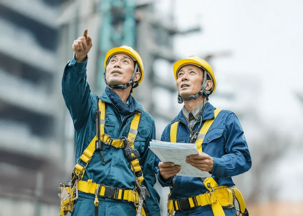 ベテラン作業員